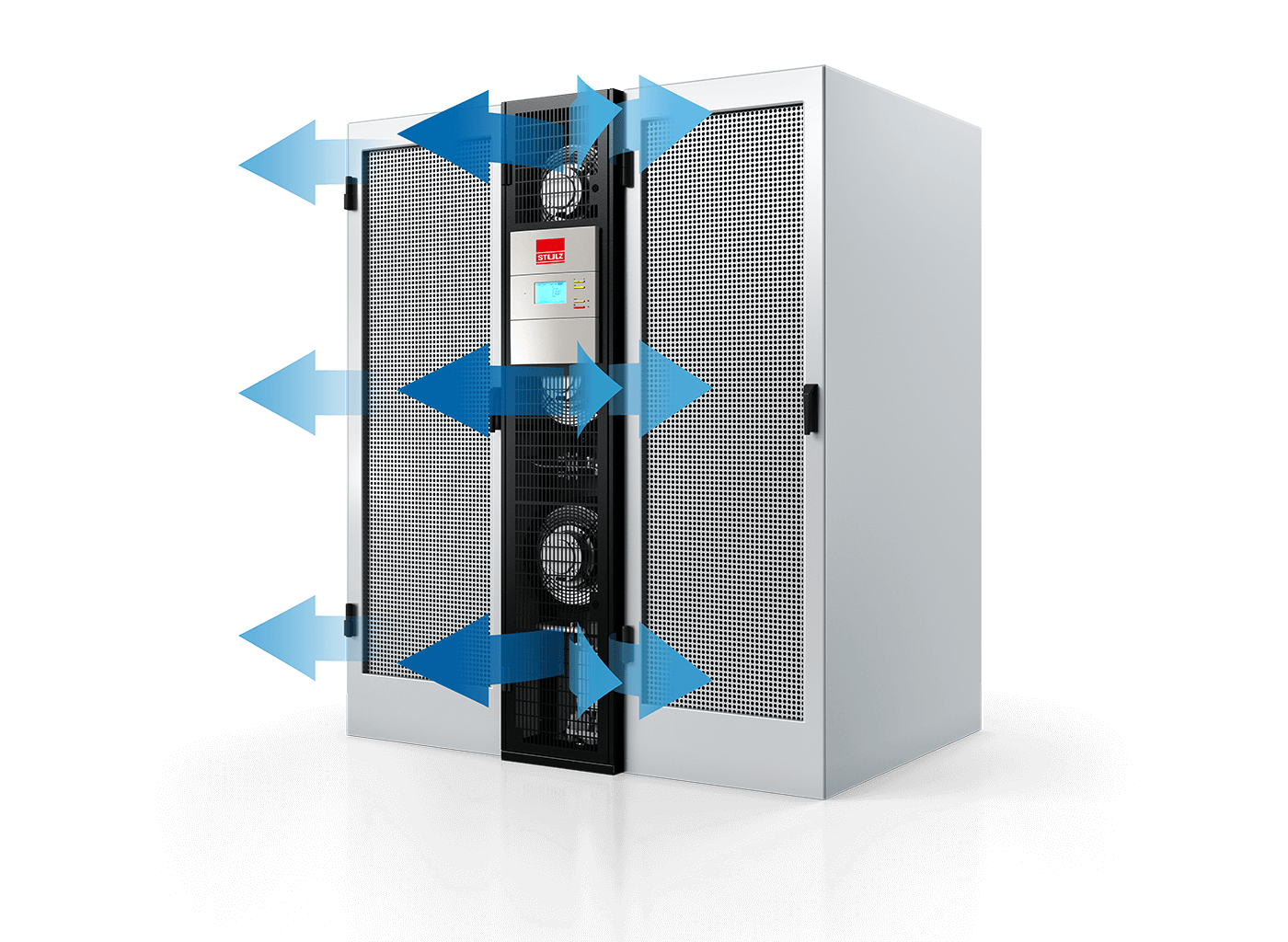 Frontal air outlet Cyber Row with frontal air outlet